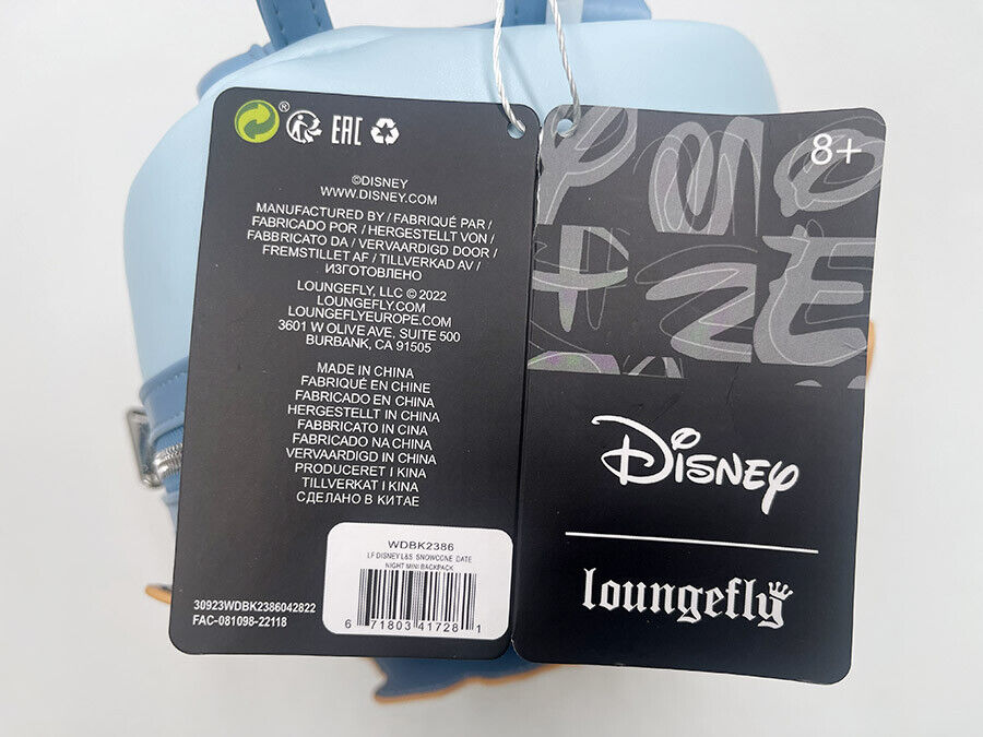 Disney Mini Backpack Loungefly Snow Cone Date With Tags Angel Lilo&Stitch Bag