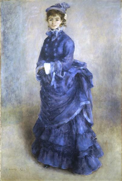 high quality oil painting handpainted on canvas " The Blue Lady "
