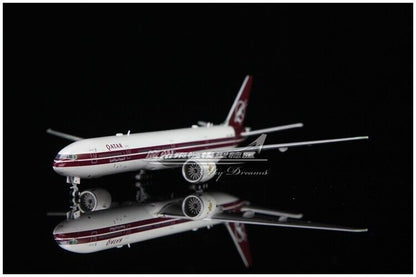 1:400 JC Wings QARAR BOEING 777-300ER Passenger Airplane Diecast Aircraft Model