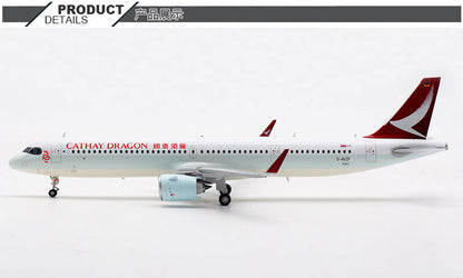 1:200 JC Wings CATHAY DRAGON AIRBUS A321NEO Airplane Diecast Aircraft Model