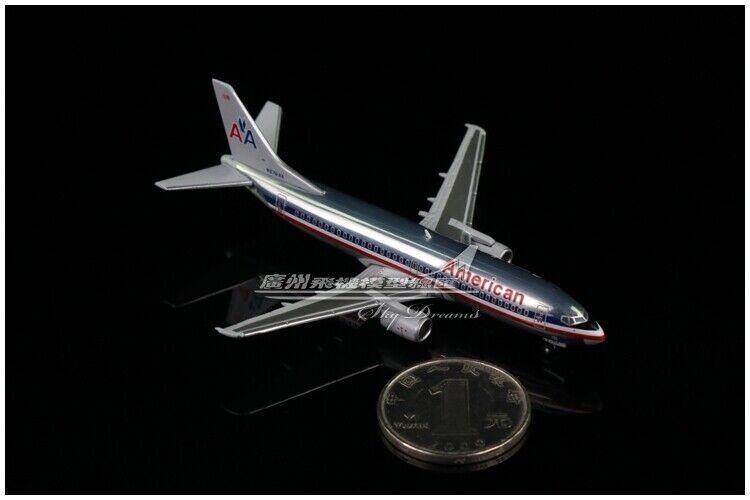 1:400 JC Wings American BOEING 737-300 Passenger Airplane Diecast Aircraft Model
