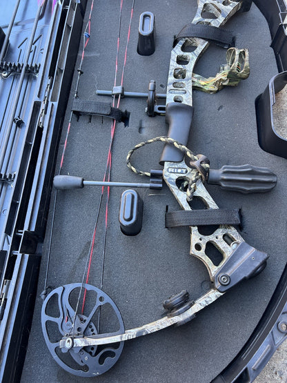 Mission By Matthew’s Riot Compound LH Bow Combo + Hard Planco Bow Case