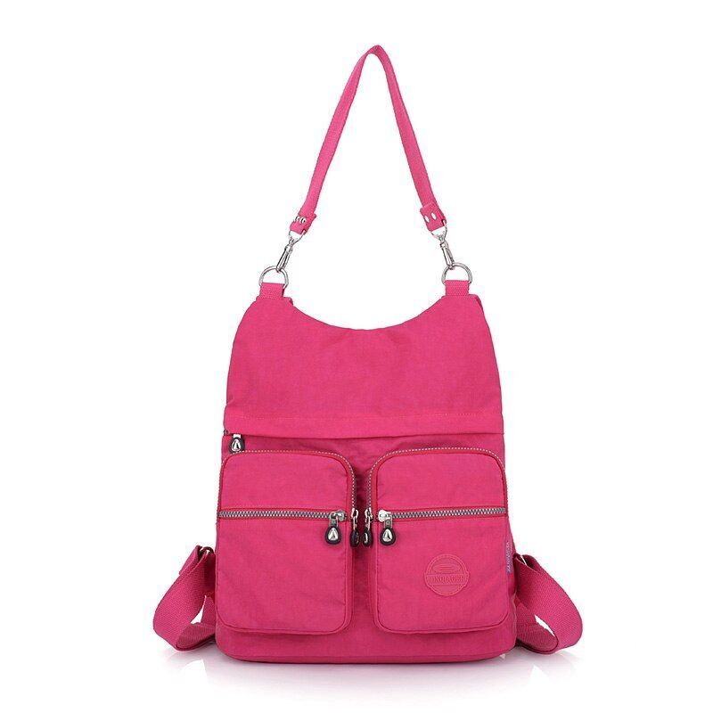 Fashion Casual Purse Waterproof Nylon Shoulder Messenger Bag Polyester Crossbody
