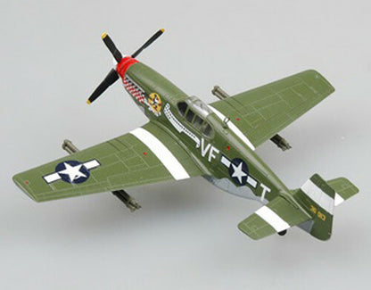Easy Model P-51B Fighter Capt.D.Gentile 336th FS 4THFG 1/72 finished plane model