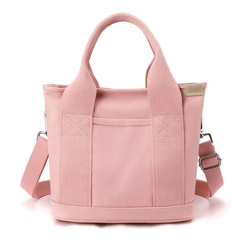 Women Canvas Tote Bag Large Capacity Handbags & Shoulder Bags Crossbody Zip
