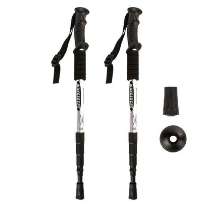 Outdoor Hiking Walking Stick Camping Telescopic Aluminum Alloy Trekking Poles