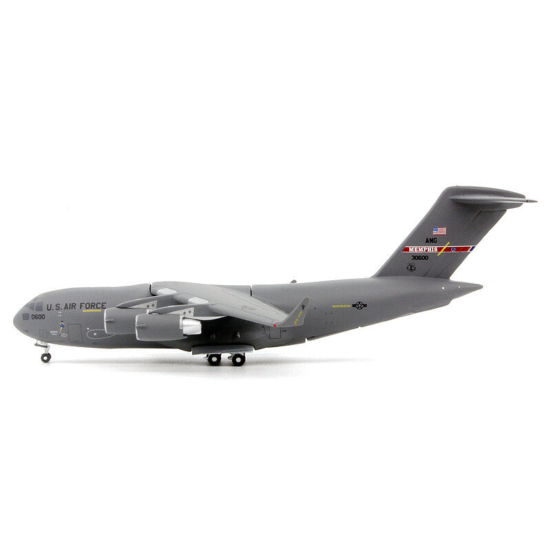 GeminiJets US for boeing C-17A FOR GLOBEMASTER III 93-0600 MEMPHIS 1:400 model