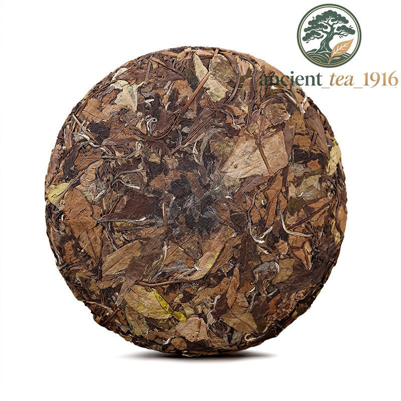 350g 2019 Fuding White Tea High Mountain Chen Nian Shoumei White Tea Cake
