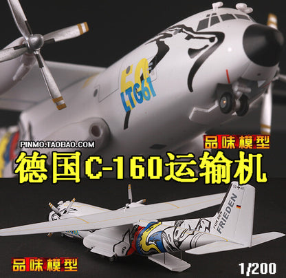 1/200 FAF C-160 transport aircraft alloy model golden anniversary