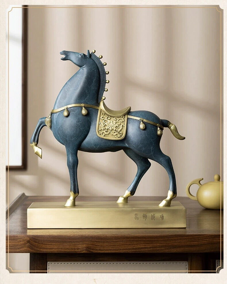 Copper Horse to Success All Copper Crafts Horse Pendulum