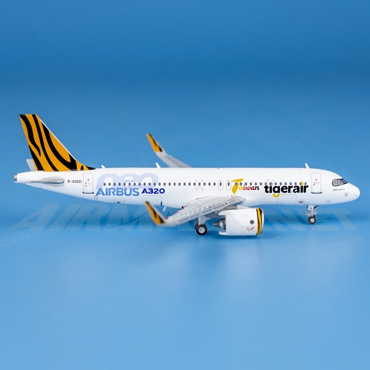 1:400 JC Wings Tigerair Taiwan Airbus A320neo Diecast Aircraft Model