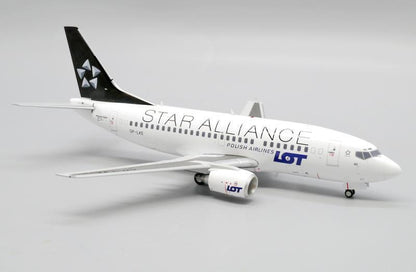 1:200 JC Wings LOT Polish Plane Airlines B737-500 Diecast Aircraft Model