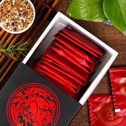 210g 10 Kinds of Mixed Herbal Tea Zhizi+hongdou+kuqiao Anti-humidity Herbs Tea