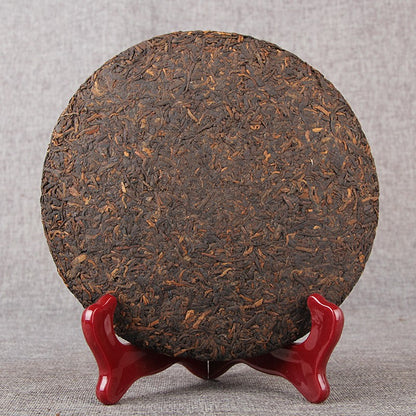 357g Pu'er Tea Ancient Tree Tea Old Ban Zhang Ancient Tree Tea Ripe Tea