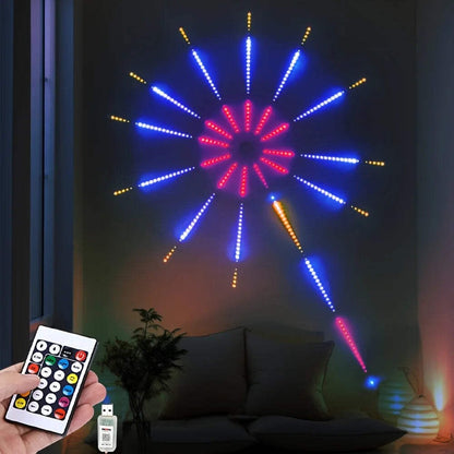 Smart Firework LED Light Strip with App & Music Sync