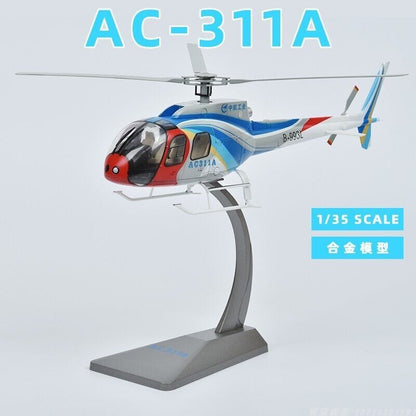 1:35 37CM AVIC CHINA AC311A Civil Helicopter Aircraft Diecast Airplane Model