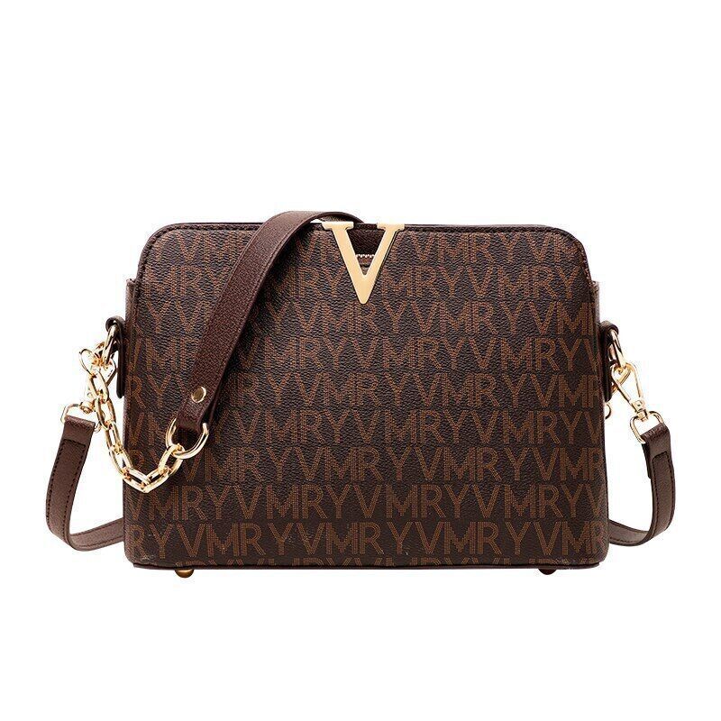 New Shoulder Bag Women Pu Leather Female Bags Chain Ladies Plaid Handbags