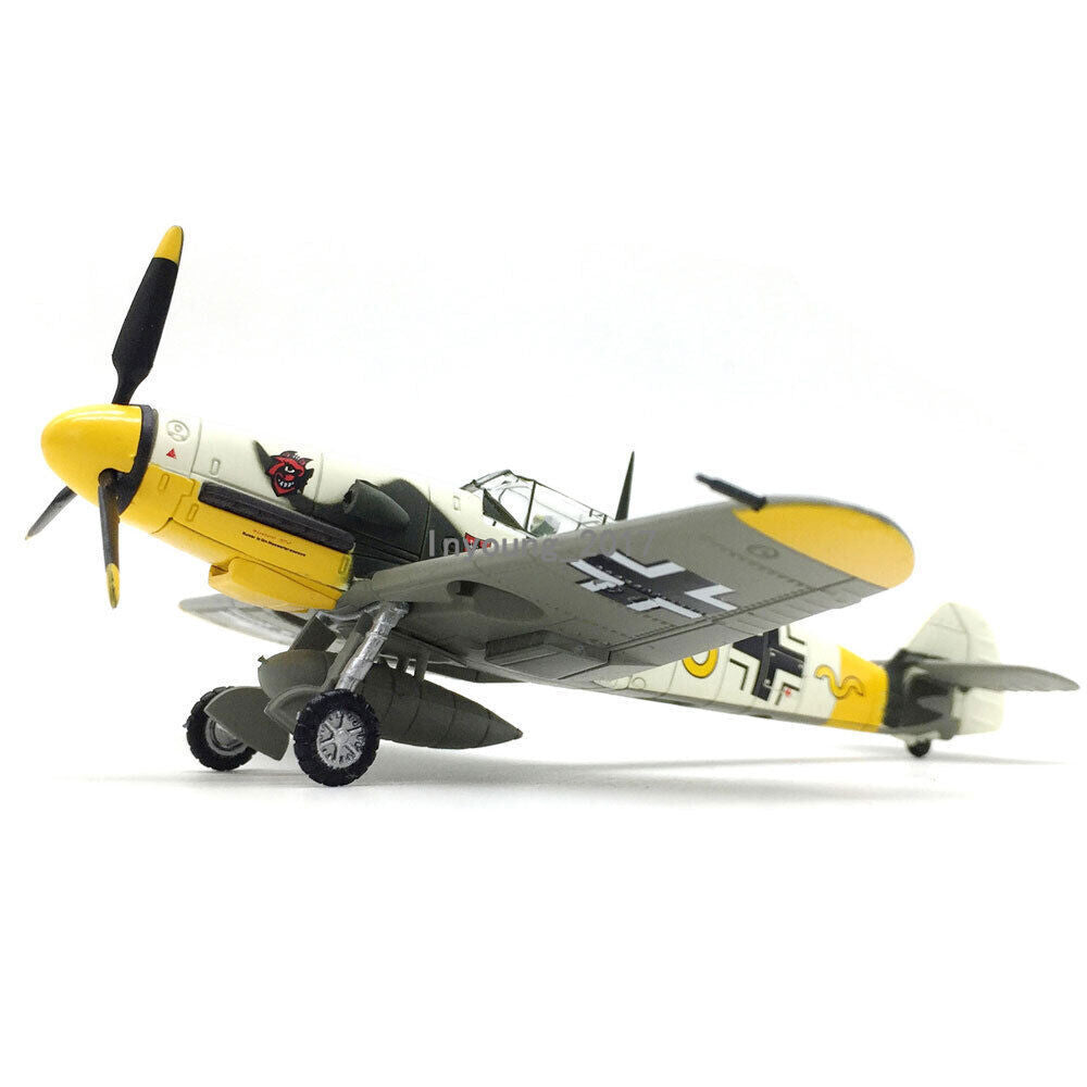 1:72 WWII Bf-109-4 Fighter Airplane Model Diecast Military Plane Model Aircraft