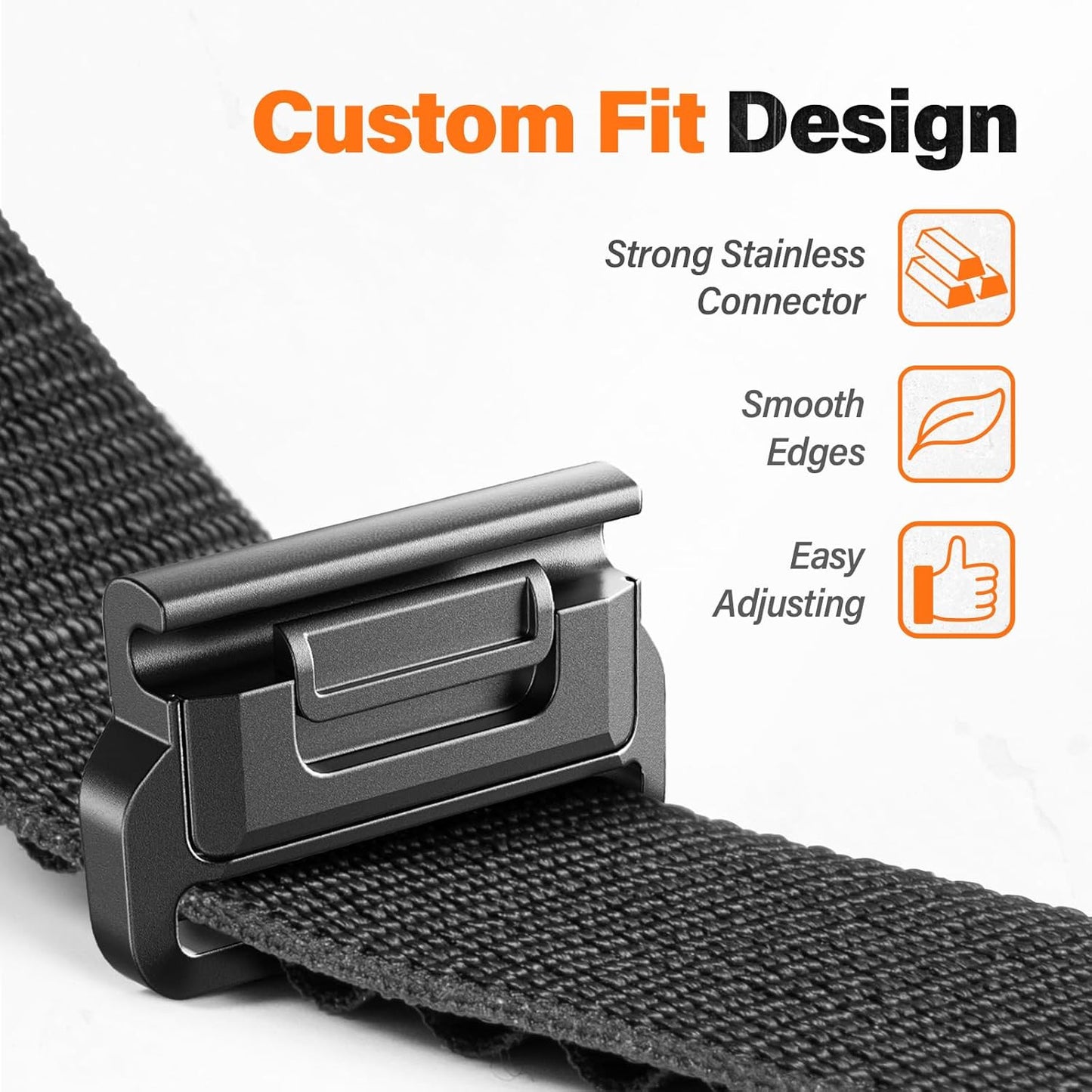 Alpine Loop Nylon Watch Band Compatible with Garmin Fenix 5X / 6X / 7X / 8 51Mm,