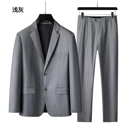 Men's Suit (suit + Vest + Trousers) Plus Fat Wedding Dress 3/2 Sets FourSeasons