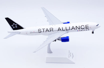 1:200 JC Wings STAR ALLIANCE BOEING B777-200ER Airplane Diecast Aircraft Model