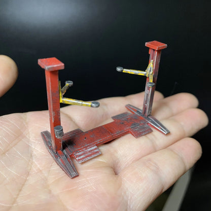 1/64 Scale Car Repair Tools Model Garage Scene Display Props Accessories Models