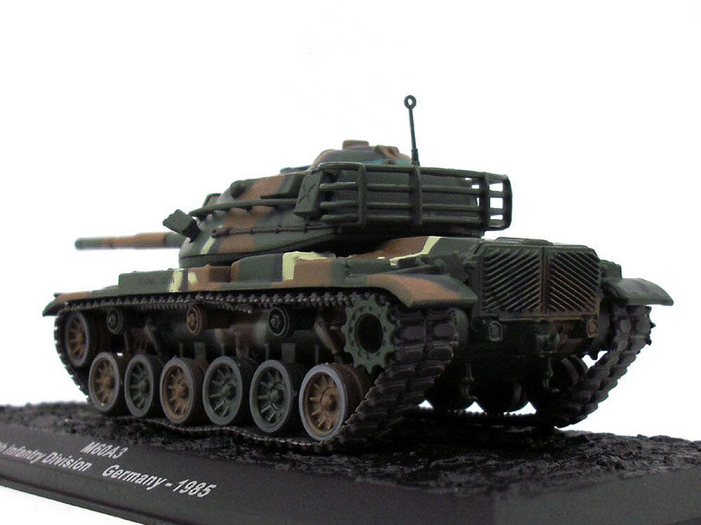 M60A3 5th Infantry Division Germany-1985 1/72 DIECAST MODEL FINISHED TANK IXO