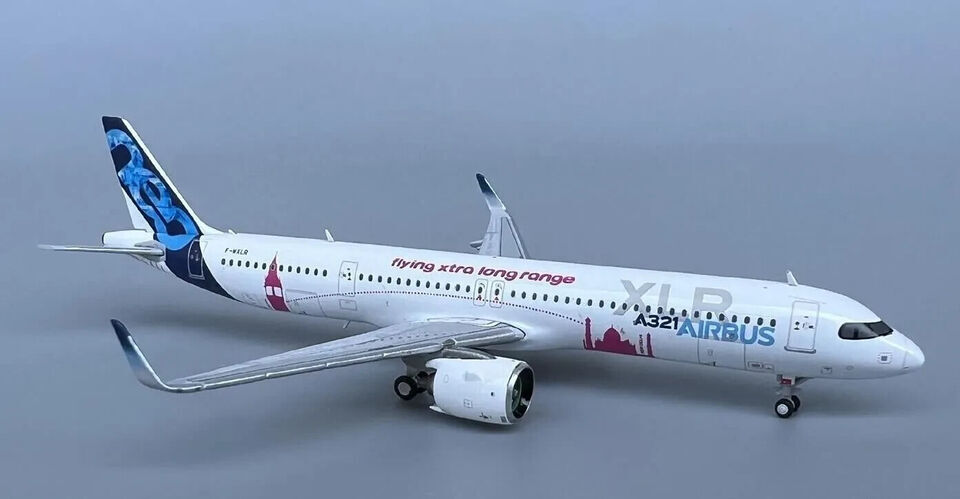 1:400 JC Wings AIRBUS A321XLR Passenger Airplane Diecast Plane Aircraft Model