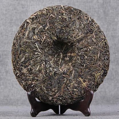 357g Collection Yiwu Ancient Tree Pure Pu'er Tea Raw Tea Yunnan Qizi Cake Tea