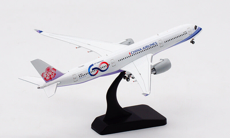 JC Wings China Airlines 60th Anniversary Airbus A350-900XWB B-18917 1：400 MODEL