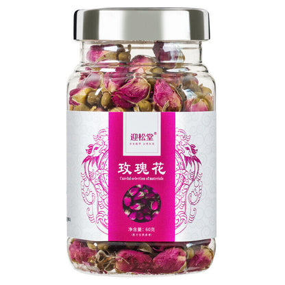 Flower Tea 60g Pingyin Rose Tea Wellness Tea Canned Healthy Drink