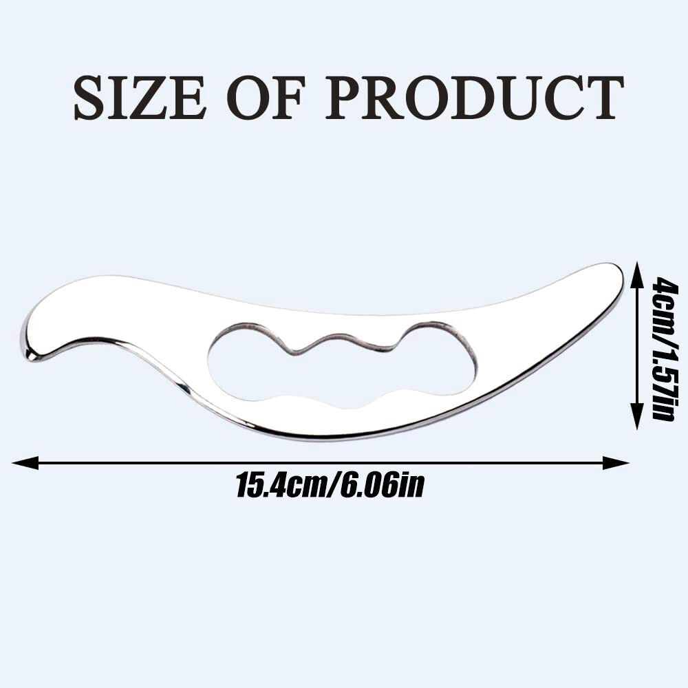 Gua Sha Massagers Stainless Steel Muscles Scraper Physical Therapy Scraping Tool