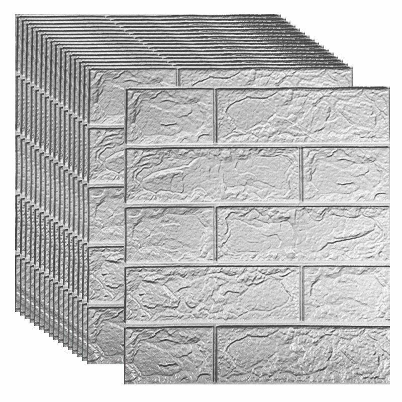 Brick Sticker 15/30Pcs Self-Adhesive Waterproof Foam Kitchen Ceiling Background