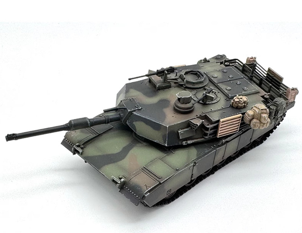 1:72 ARTISAN U.S. ARMY Abrams M1A2 Main Battle Tank Plastic Diecast Armor Model