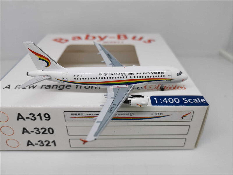 AeroClassics Tibet Airlines For AIRBUS A319 B-6440 1/400 DIECAST Aircraft Model