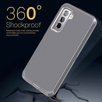 For Samsung Galaxy S21 FE 5G Case Slim Shockproof Hard Cover,Screen Protector