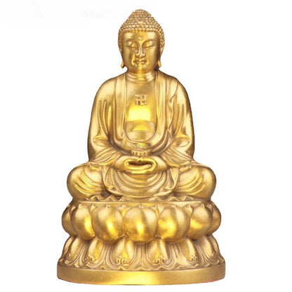 8" 20cm New Copper Sakyamuni Buddha Statue Gautama Buddha Tathagata