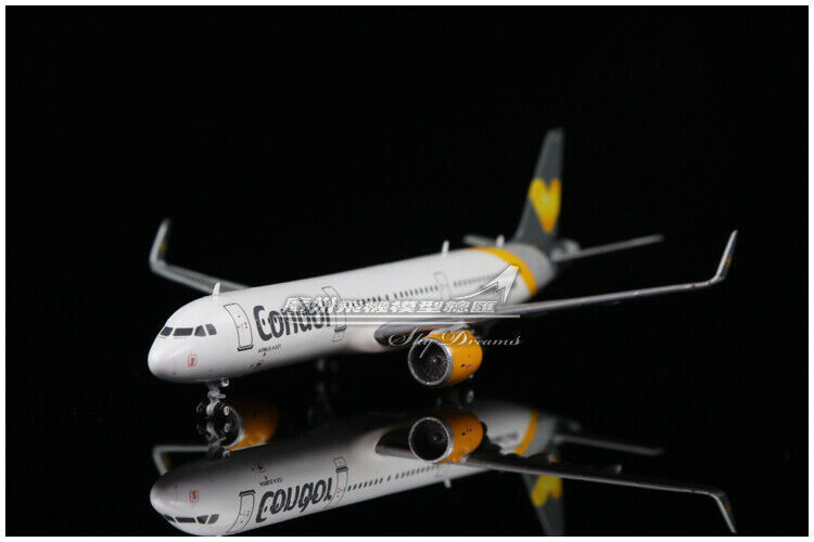 1:400 JC Wings Thmas Cook Condor AIRBUS A321 Passenger Airplane Diecast Model