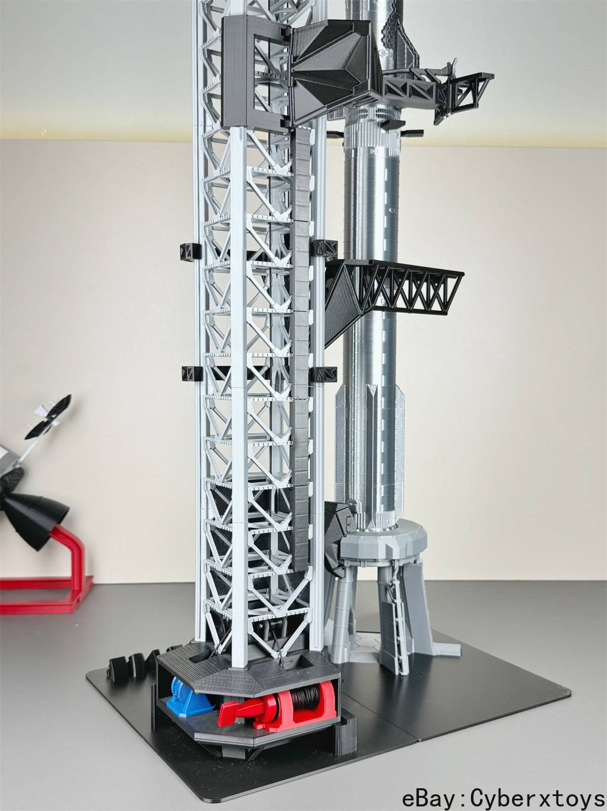 1:200 SpaceX Starship BFR Launch & Catch Tower Pylon Rocket Model Advanced Ver.