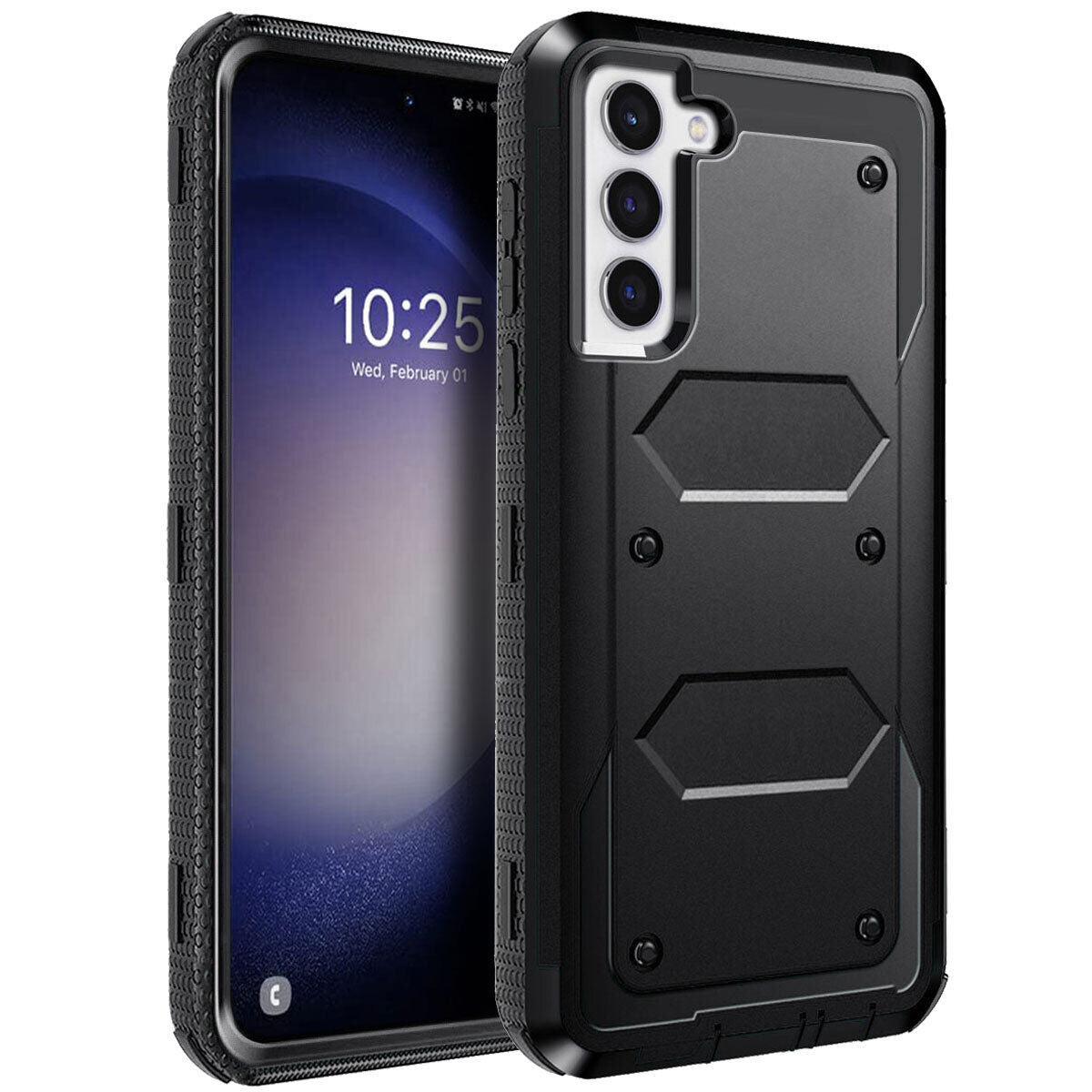 For Samsung Galaxy S22 S23 Ultra 5G Holster Case Belt Clip Stand Cover Accessory