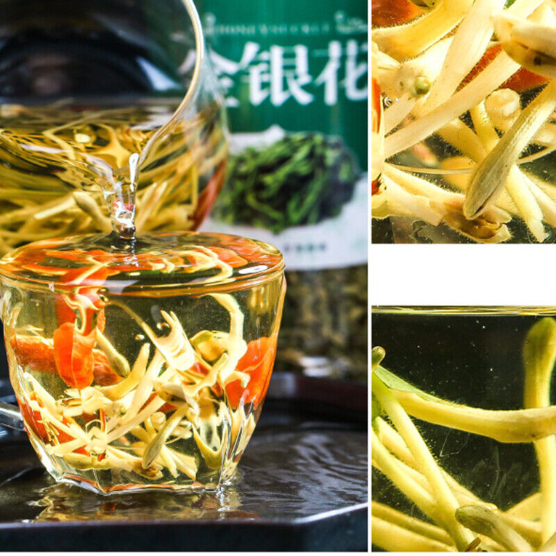 40g Natural Honeysuckle Healthy Herbal Tea Jinyinhua Chinese Organic Flower Tea