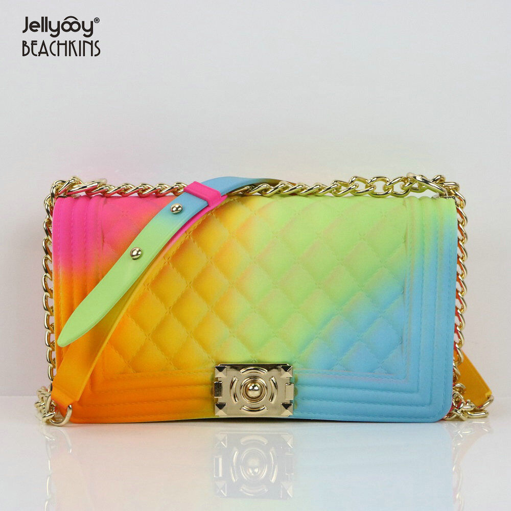 Handbags Women Jelly Shoulder Bag Women's Cluth Tote Ladies Crossbody Bags