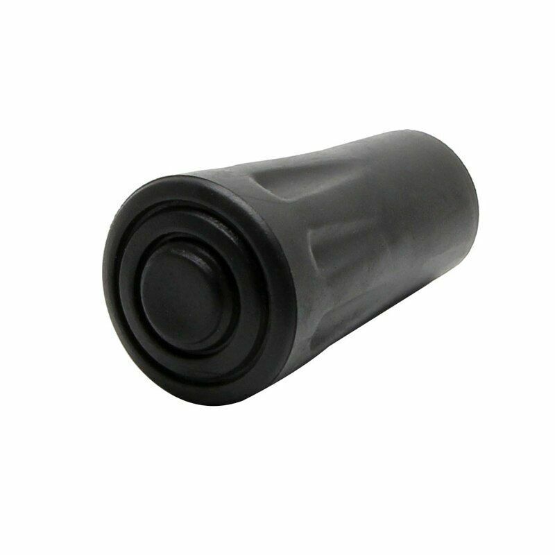 1Pc Anti Shock Walking Stick Telescopic Trekking Hiking Poles Canes Rubber Tips