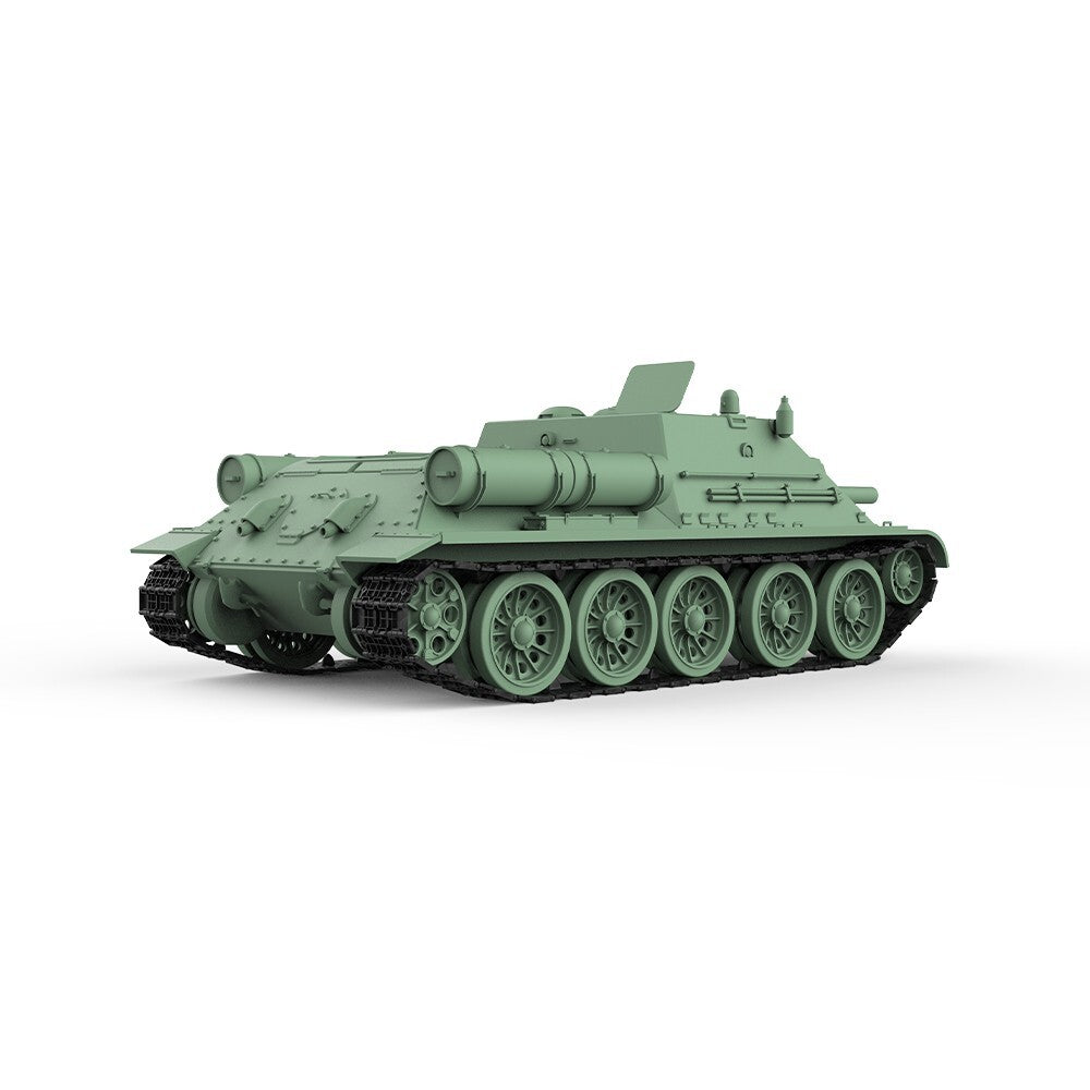SSMODEL SS700754 1/700 Military Model Soviet SU-122 Self-Propelled Gun