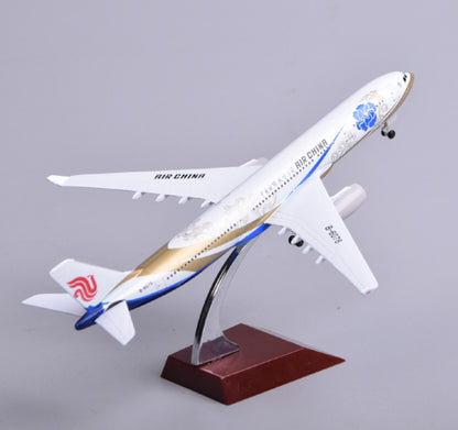 20CM AIR CHINA AIRBUS A330 Aircraft Plane Diecast Passenger Airplane Model