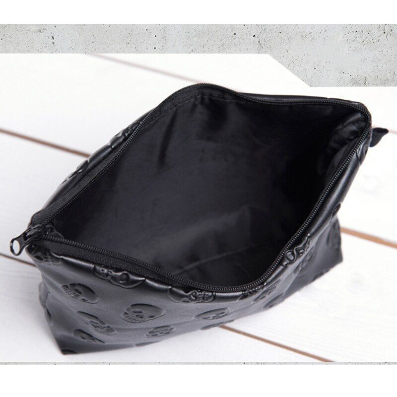 Waterproof Cosmetic Makeup Bag Organizer Pouch Pencil Case Handbag 17.5x5x12.5cm