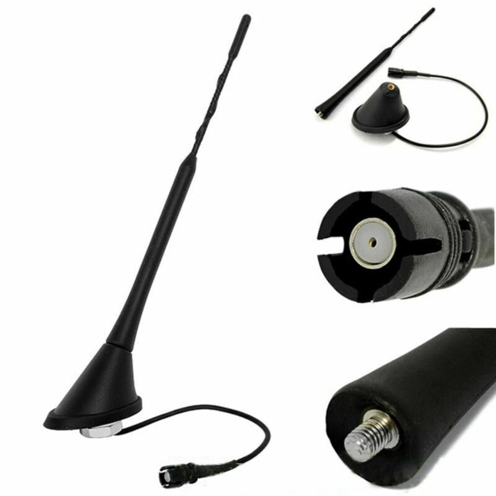 Stubby Roof Radio Whip AM/FM Antena Antenna+Base For 93-05 VW Jetta Golf GTI F