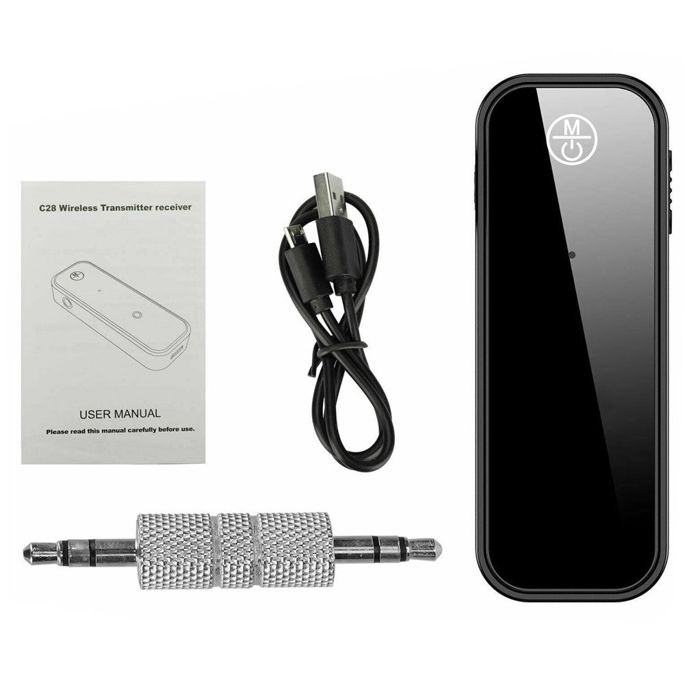2 IN 1 Universal Bluetooth 5.0 Audio Transmitter Receiver Adapter With 3.5 Cable