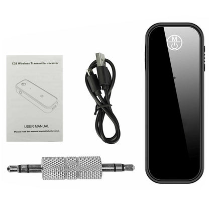 2 IN 1 Universal Bluetooth 5.0 Audio Transmitter Receiver Adapter With 3.5 Cable