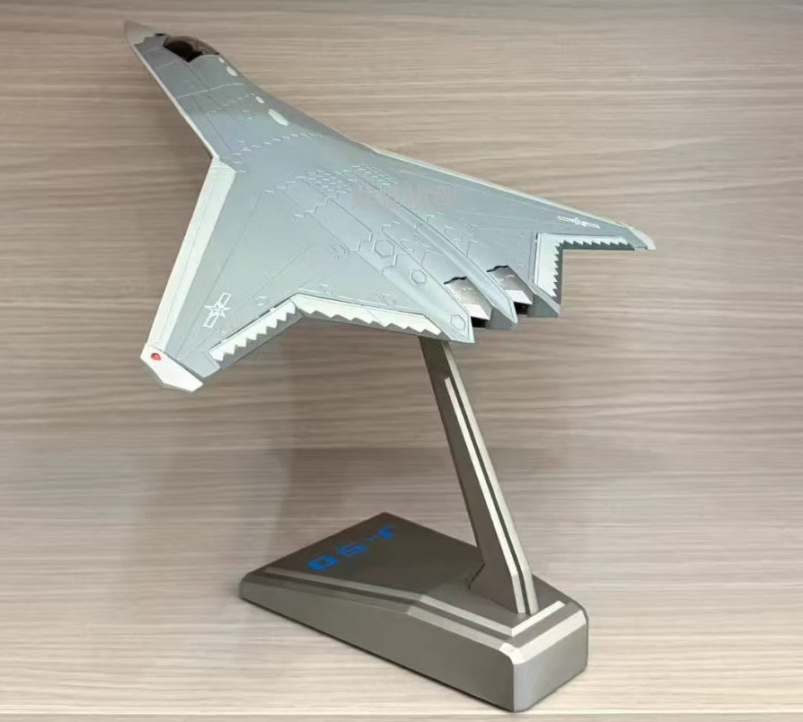 1:64 36CM CHINA J-50 The Sixth-generation Stealth Fighter Jet Diecast Model